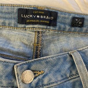 Stone Washed Lucky Jeans